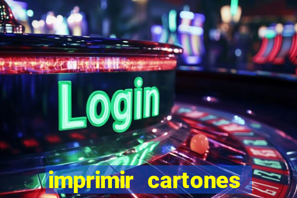 imprimir cartones de bingo